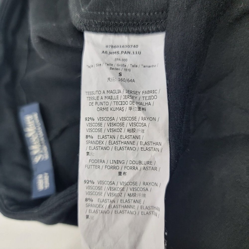 S' Maxmara Small S Solid Black Soft Lightweight S… - image 6